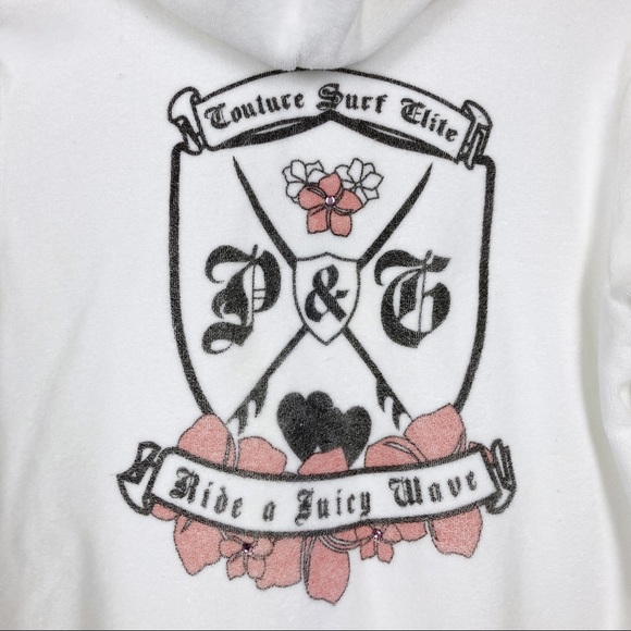 Vintage deadstock Juicy Couture terrycloth hoodie - Picture 6 of 11